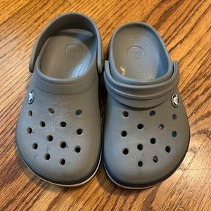 Gray Crocs